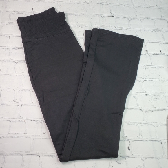 Women's High Waisted Split Hem Flare Leggings with Ribbed Waistband Size… - Picture 2 of 6